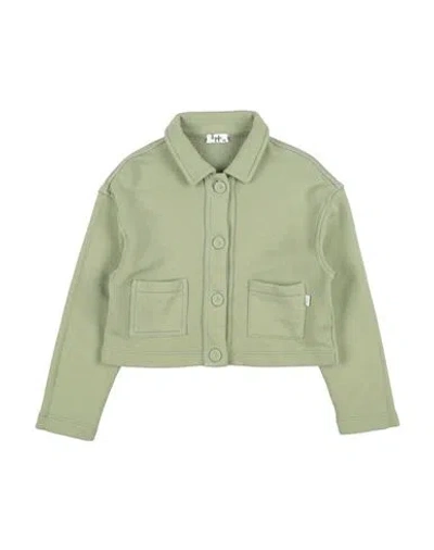Il Gufo Babies'  Toddler Girl Jacket Sage Green Size 6 Cotton
