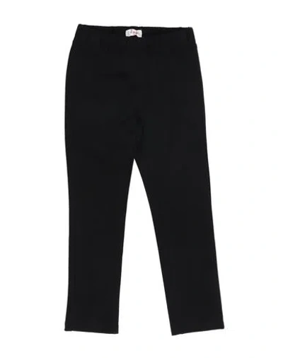 Il Gufo Babies'  Toddler Girl Pants Black Size 6 Viscose, Polyamide, Elastane