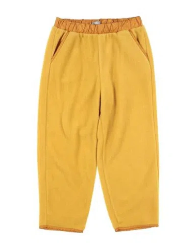 Il Gufo Babies'  Toddler Girl Pants Marigold Size 3 Polyester, Viscose In Yellow