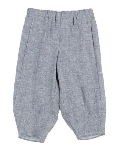 Il Gufo Babies'  Toddler Girl Pants Midnight Blue Size 4 Linen