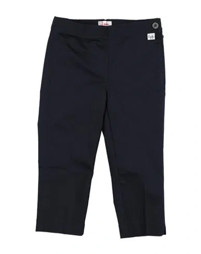 Il Gufo Babies'  Toddler Girl Pants Midnight Blue Size 6 Cotton, Elastane