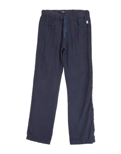 Il Gufo Kids'  Toddler Girl Pants Navy Size 4 Linen In Blue