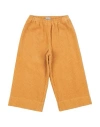 Il Gufo Babies'  Toddler Girl Pants Ocher Size 6 Cotton, Elastane In Yellow