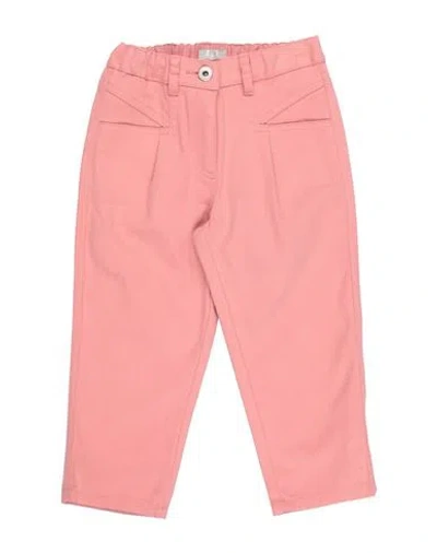 Il Gufo Babies'  Toddler Girl Pants Pastel Pink Size 6 Cotton