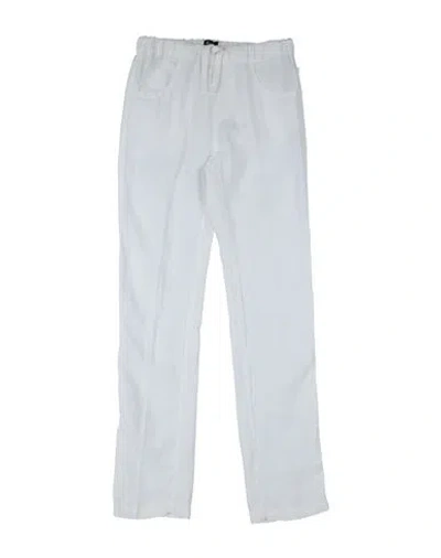 Il Gufo Babies'  Toddler Girl Pants White Size 6 Linen