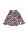 Il Gufo Toddler Girl Shirt Midnight Blue Size 3 Cotton In Blue