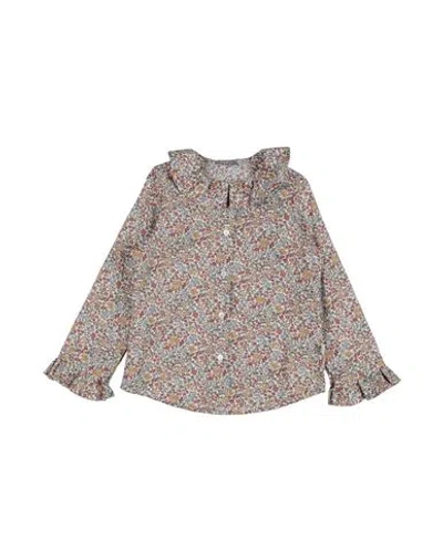 Il Gufo Babies'  Toddler Girl Shirt Sage Green Size 4 Cotton