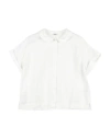 Il Gufo Babies'  Toddler Girl Shirt White Size 6 Linen