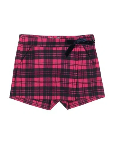 Il Gufo Babies'  Toddler Girl Shorts & Bermuda Shorts Fuchsia Size 5 Polyester, Viscose, Elastane In Pink