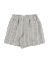 Il Gufo Toddler Girl Shorts & Bermuda Shorts Khaki Size 6 Linen In Gray