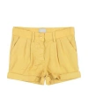 Il Gufo Toddler Girl Shorts & Bermuda Shorts Marigold Size 4 Cotton, Elastane In Yellow