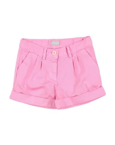 Il Gufo Babies'  Toddler Girl Shorts & Bermuda Shorts Pink Size 4 Cotton, Elastane