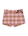 Il Gufo Babies'  Toddler Girl Shorts & Bermuda Shorts Pink Size 4 Polyester, Viscose, Elastane