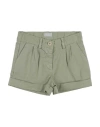 Il Gufo Babies'  Toddler Girl Shorts & Bermuda Shorts Sage Green Size 4 Cotton, Elastane