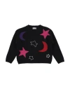 Il Gufo Toddler Girl Sweater Black Size 6 Virgin Wool In Black