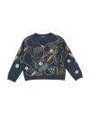 Il Gufo Babies'  Toddler Girl Sweater Blue Size 6 Virgin Wool