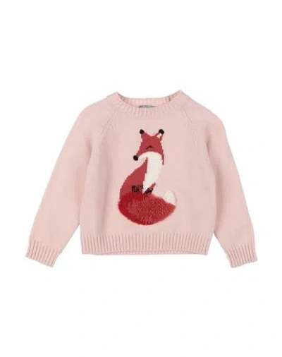 Il Gufo Babies'  Toddler Girl Sweater Blush Size 6 Virgin Wool In Pink