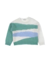 Il Gufo Toddler Girl Sweater Green Size 5 Mohair Wool, Polyamide, Wool In Green