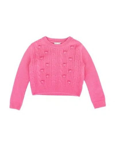 Il Gufo Babies'  Toddler Girl Sweater Magenta Size 6 Virgin Wool