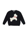 Il Gufo Babies'  Toddler Girl Sweater Midnight Blue Size 4 Virgin Wool