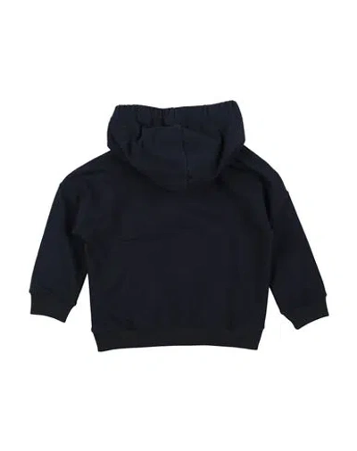 Il Gufo Babies'  Toddler Girl Sweatshirt Navy Size 4 Cotton, Elastane, Polyamide