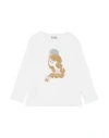 Il Gufo Toddler Girl T-shirt Off White Size 6 Cotton In Off White