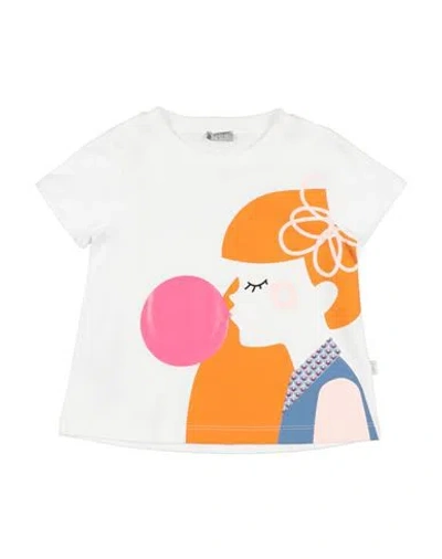 Il Gufo Babies'  Toddler Girl T-shirt White Size 4 Cotton