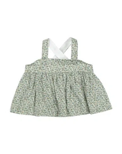 Il Gufo Babies'  Toddler Girl Top Green Size 4 Cotton