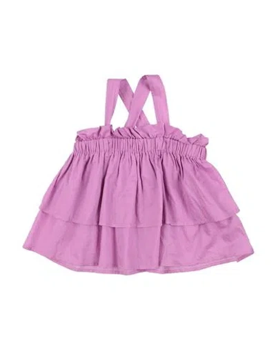 Il Gufo Babies'  Toddler Girl Top Mauve Size 6 Cotton In Purple