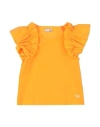 Il Gufo Toddler Girl Top Orange Size 4 Polyamide, Elastane In Orange