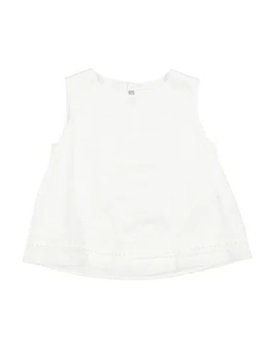 Il Gufo Babies'  Toddler Girl Top White Size 6 Cotton