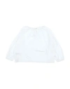 Il Gufo Toddler Girl Top White Size 6 Cotton, Elastane In White