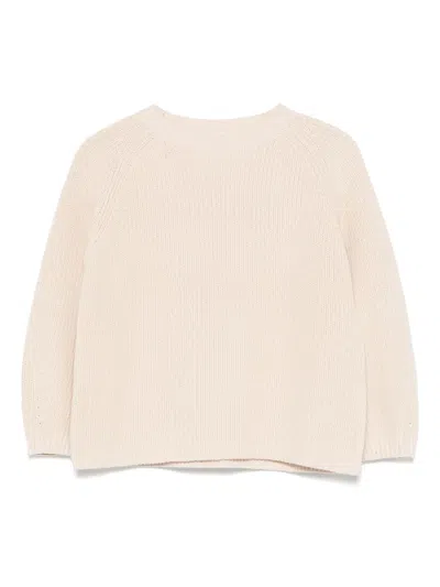 Il Gufo Kids' Trikot-pullover In Nude