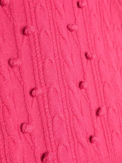 Il Gufo Kids' Tricot Vest. In Fuchsia