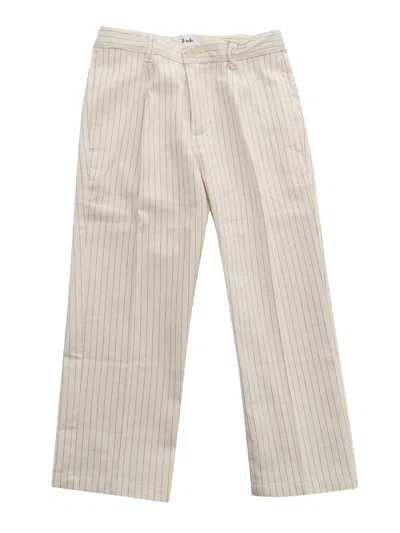 Il Gufo Kids' Trousers In White