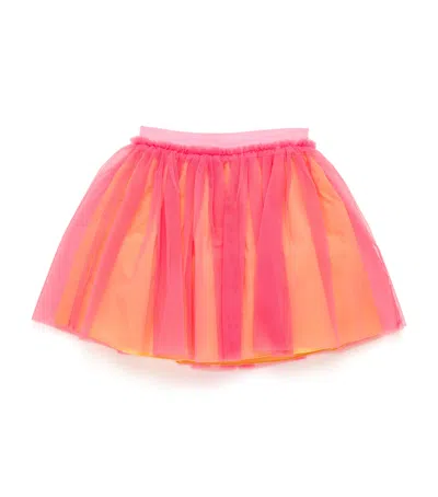 Il Gufo Kids' Tulle Tutu Skirt In Orange