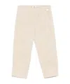 Il Gufo Twill Casual Pants In Nude