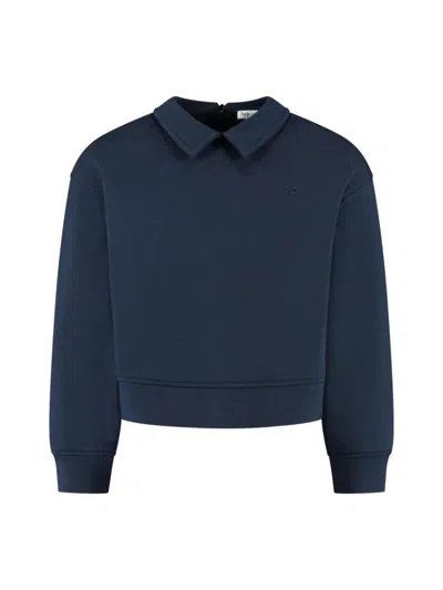 Il Gufo Kids' Two-piece Set T-shirt With Skirt In Blue