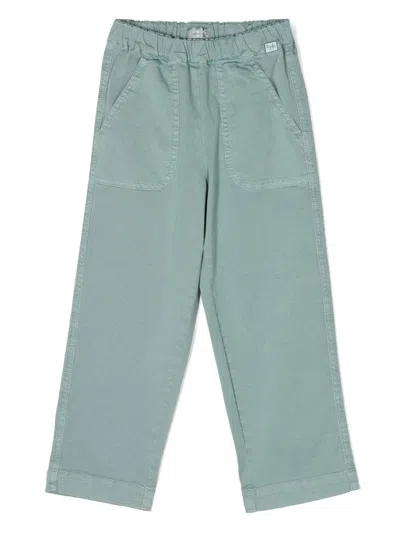 Il Gufo Kids' Cotton Pants In Green