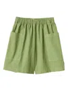 Il Gufo Two-pocket Shorts In Green
