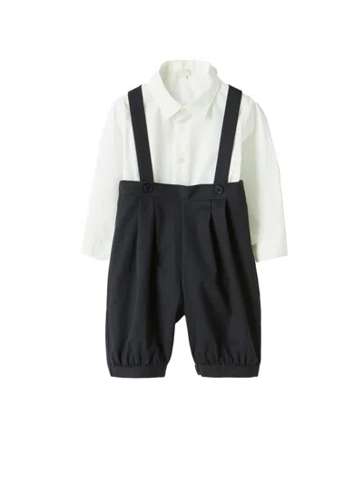 Il Gufo Two-piece Suit In Black