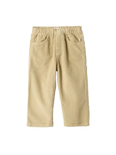 Il Gufo Unisex Long Pants For Babies In Brown