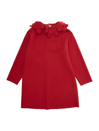 Il Gufo Unisex Mini Dress In Red