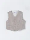 Il Gufo Vestcoat  Kids Color Beige In Beige