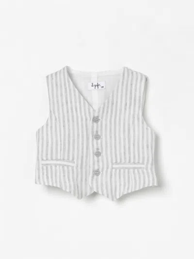 Il Gufo Babies' Vestcoat  Kids Color Grey