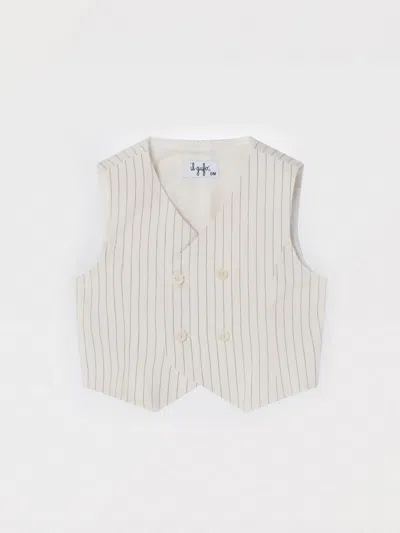 IL GUFO VESTCOAT IL GUFO KIDS COLOR MILK,G83031246