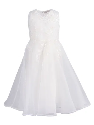 Il Gufo Kids'  Vestito S/maniche Eme' Odette In White