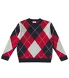 Il Gufo Virgin Wool Crewneck Sweater In Multicoloured