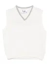 Il Gufo Virgin-wool Vest In White