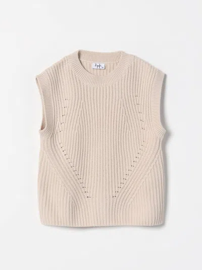 Il Gufo Kids' Gilet  Kinder Farbe Beige
